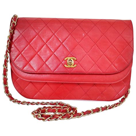 chanel purse red|chanel purses red crossbody.